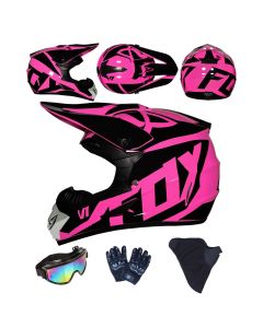 Cască moto integrală pentru copii pentru dirt bike, ATV și mers off-road