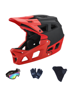 Cască integrală de mountain bike pentru tineri cu rotiță de reglare pentru downhill, BMX și ciclism off-road